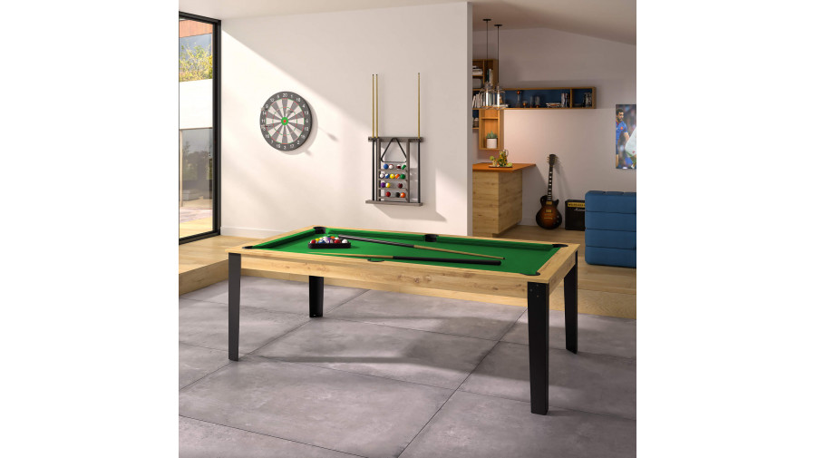 Billard table Guillaume 7 FT Elio pieds en métal