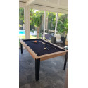 Billard table Guillaume 7 FT Elio pieds en métal