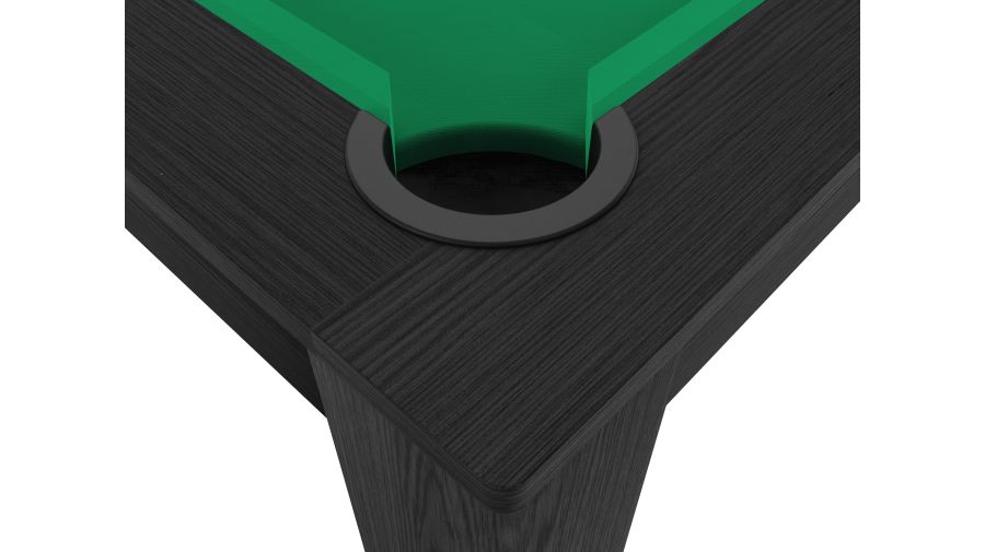 Billard convertible Guillaume Noir 7 FT